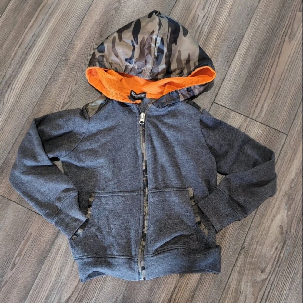 OT revolution Gray And Camo Jacket XS 4/5